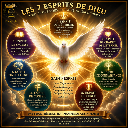 7 espirts de dieu